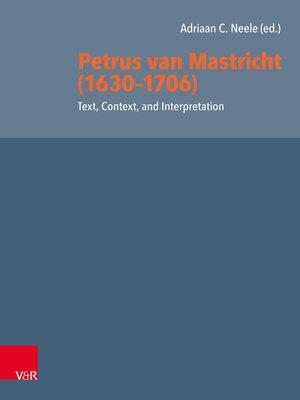 cover image of Petrus van Mastricht (1630-1706)